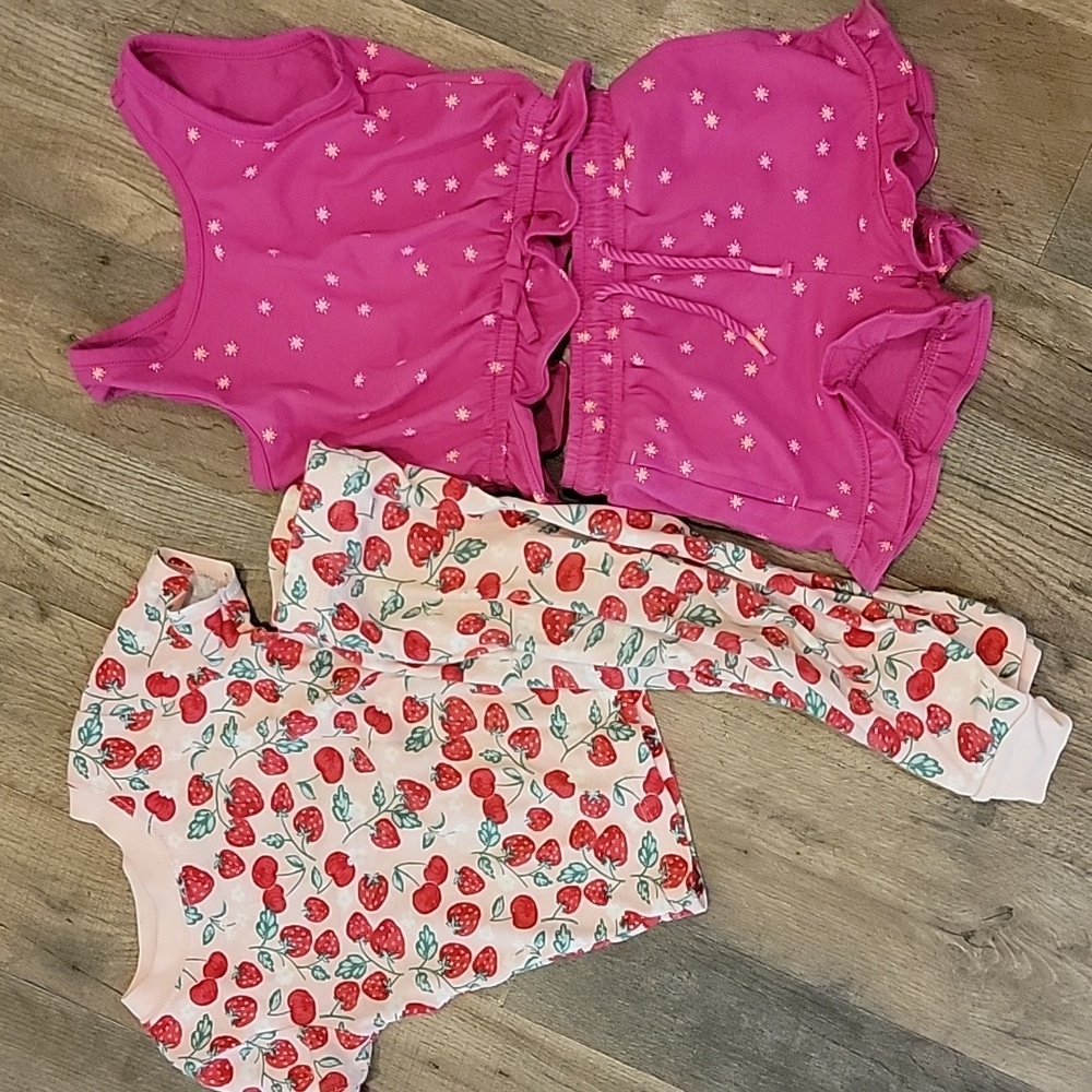 Wonder Nation Pink 2T Set